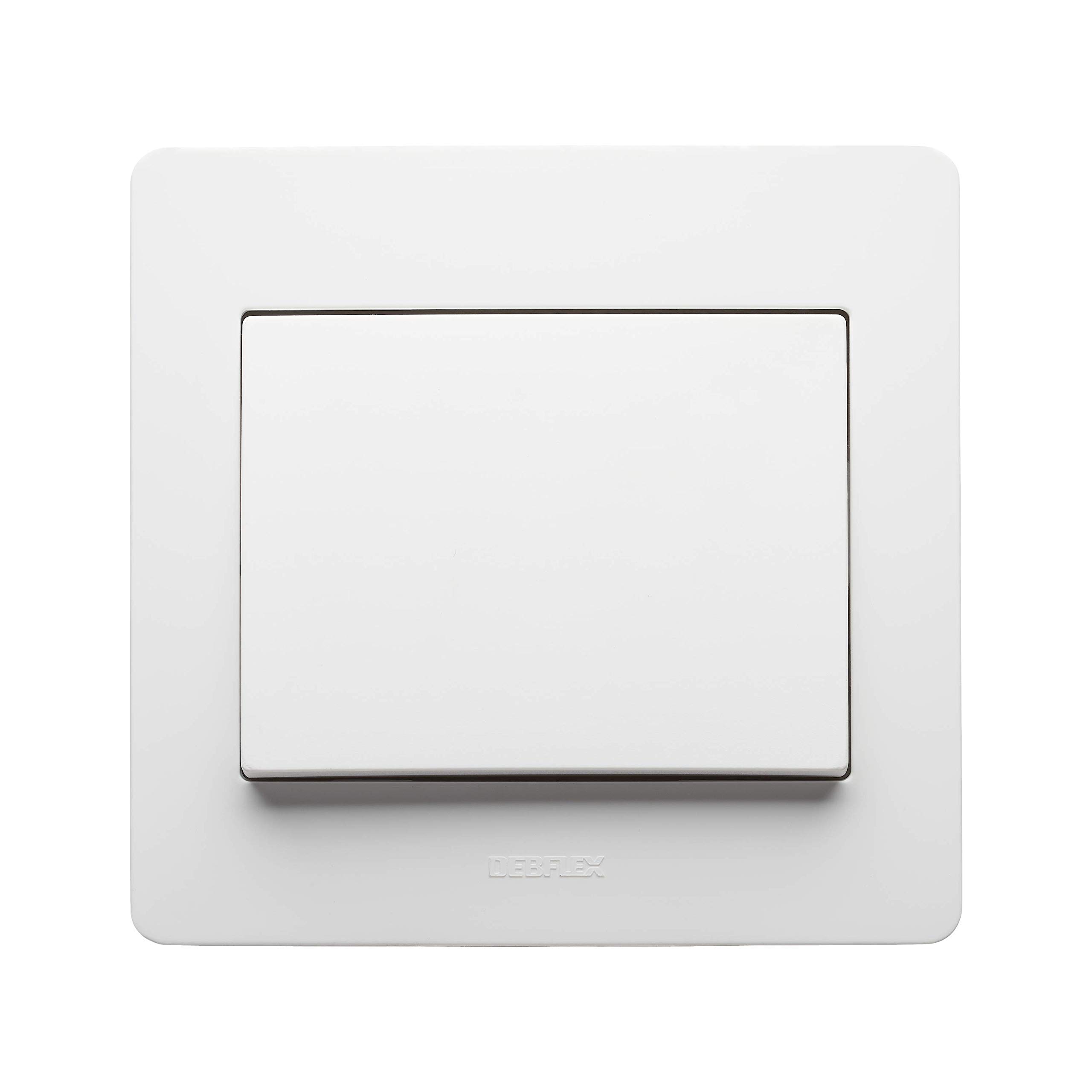 debflex-diam2-interrupteur-va-et-vient-complet-blanc-85x82x37-mm image 2