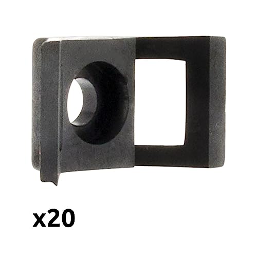 zenitech-lot-de-20-embases-visser-noir image 8