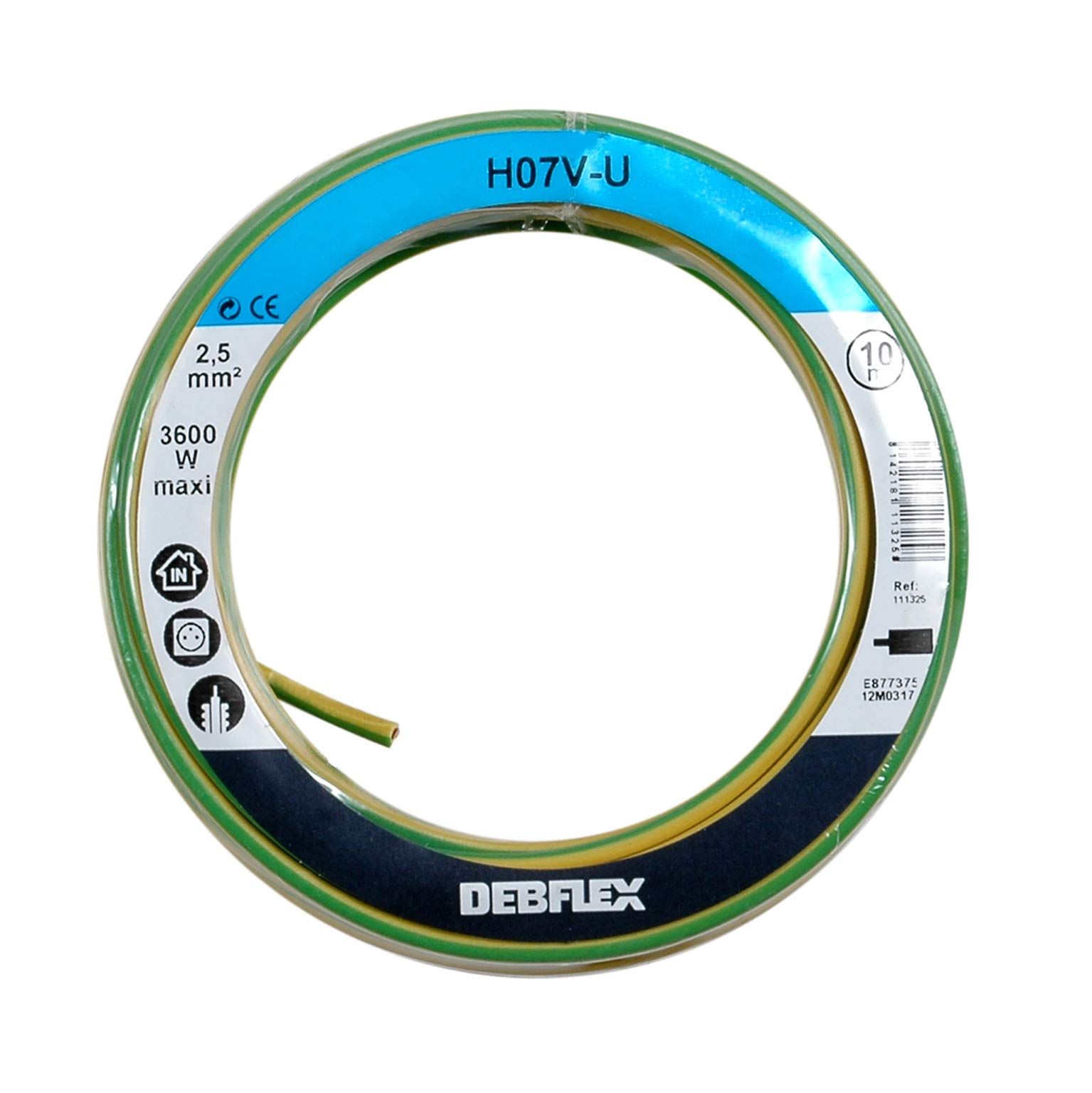 debflex-bobinot-c-ble-rigide-h07v-u-2-5-mm-10-m-bleu-111327 image 7