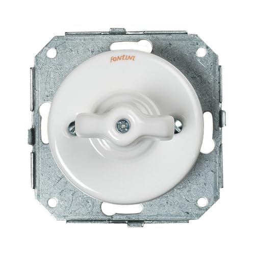 fontini-garby-colonial-double-va-et-vient-manette-porcelaine-blanche image 3