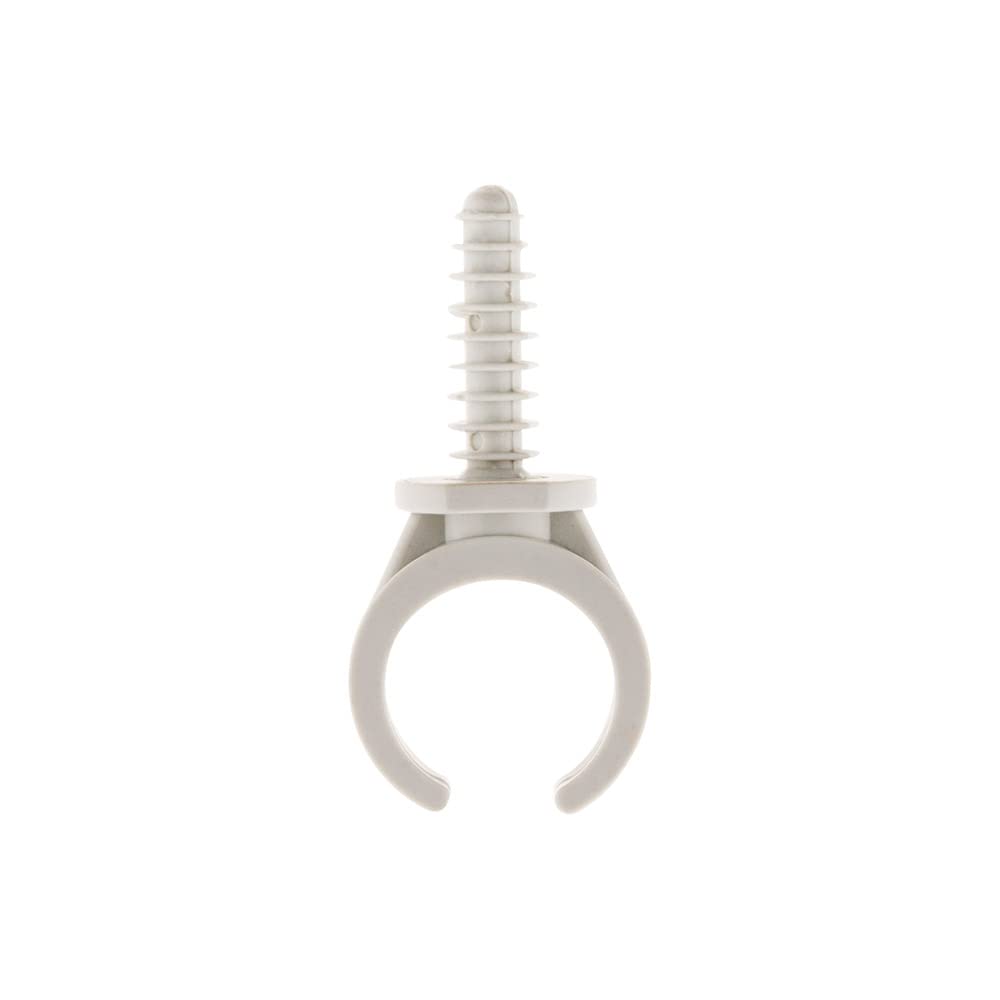 zenitech-lot-de-50-clips-avec-chevilles-20-mm-gris image 5