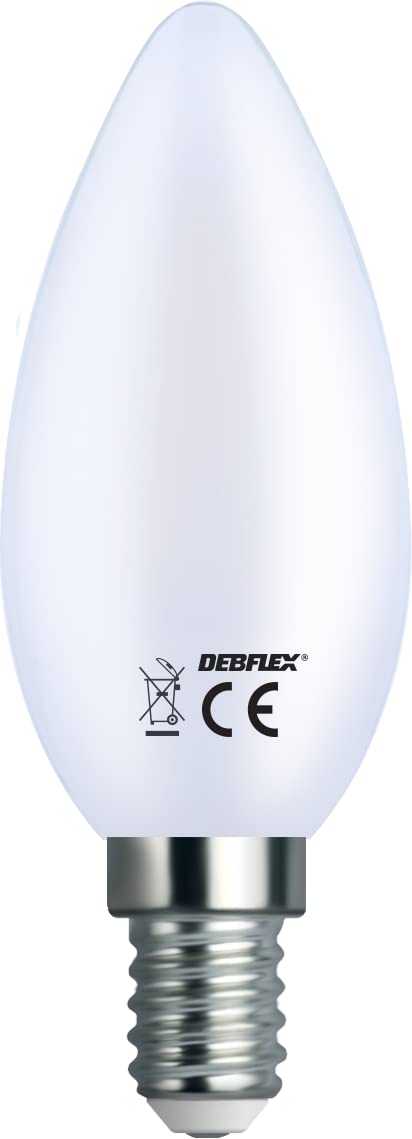 debflex-emeraude-ampoule-led-c35-e14-4w-verre-d-poli-4000k-blanc-neutre image 1