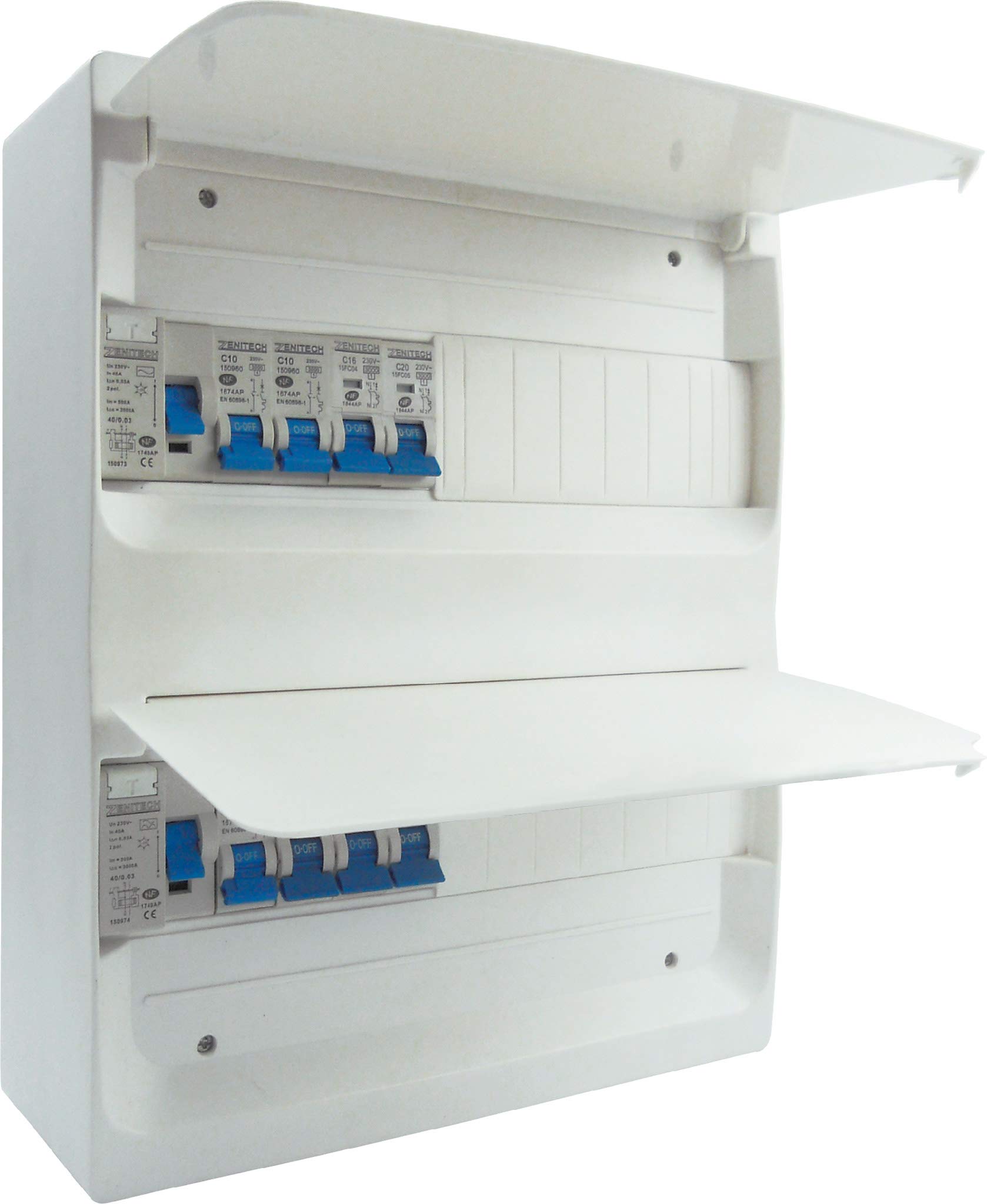 zenitech-coffret-distribution-26-modules-2-rang-es-quip-8-disjoncteurs-2-id image 1