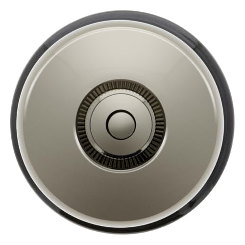 fontini-dimbler-bouton-poussoir-carillon-porcelaine-noire-coque-nickel-satin-sai image 3