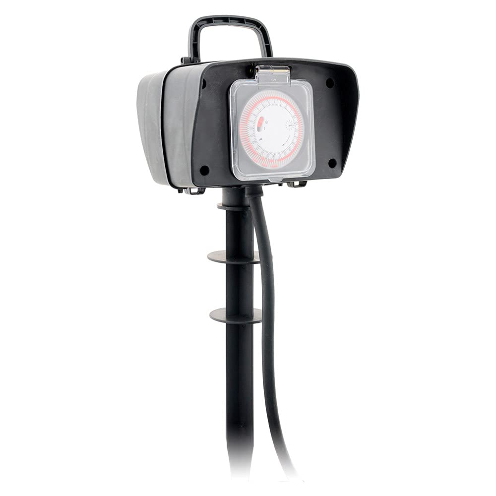 zenitech-piquet-de-jardin-2-prises-2p-t-ip44-programmateur image 2