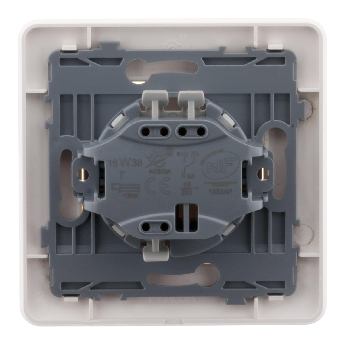 zenitech-bouton-poussoir-artezo-blanc image 3