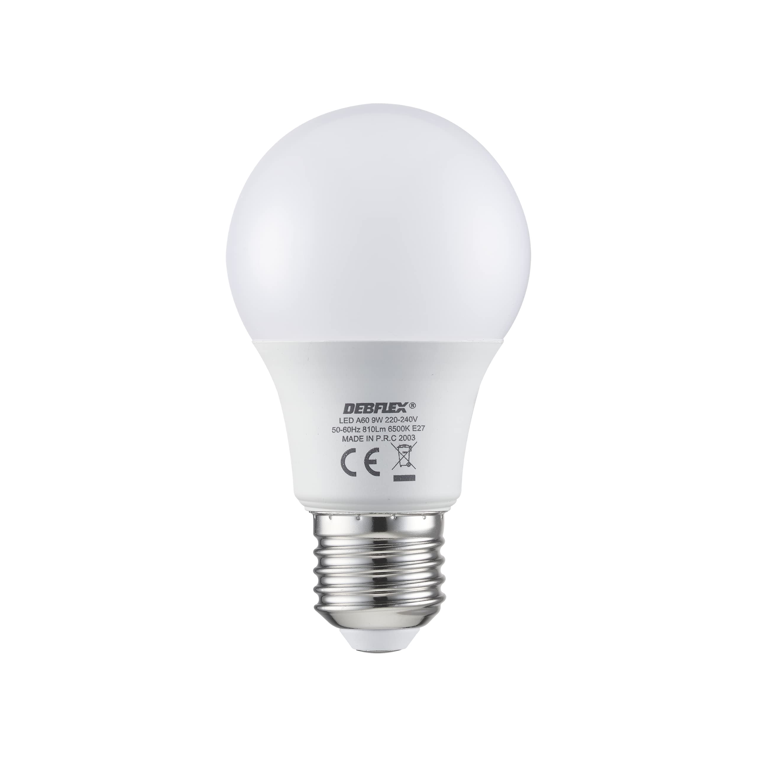 debflex-ampoule-led-9w-e27-a60-6500k-blanc-froid-810lm image 1