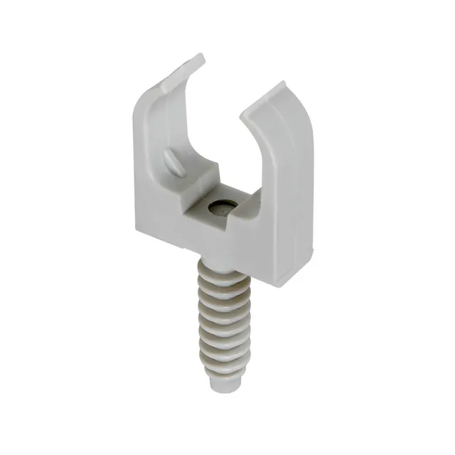 debflex-709072-lot-10-clips-chevilles-d25mm-gris-pour-tube-irl image 1