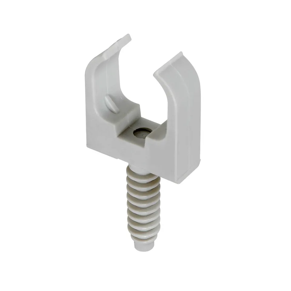 debflex-709072-lot-10-clips-chevilles-d25mm-gris-pour-tube-irl image 1