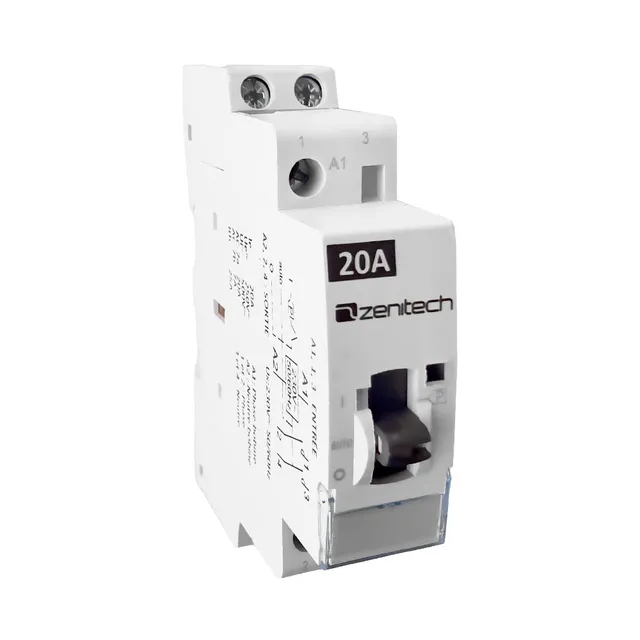 zenitech-contacteur-jour-nuit-20a-250v-nf-pour-chauffe-eau image 1