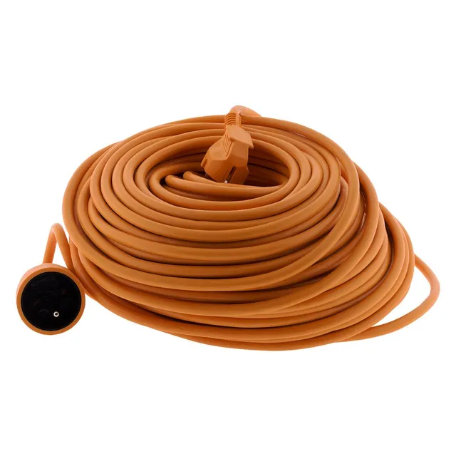 zenitech-prolongateur-jardin-50m-16a-3g1-5mm-2p-t-orange image 1