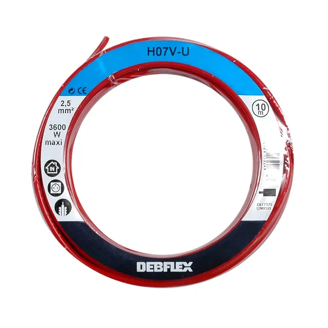 debflex-bobinot-c-ble-rigide-h07v-u-2-5-mm-10-m-rouge-111324 image 1