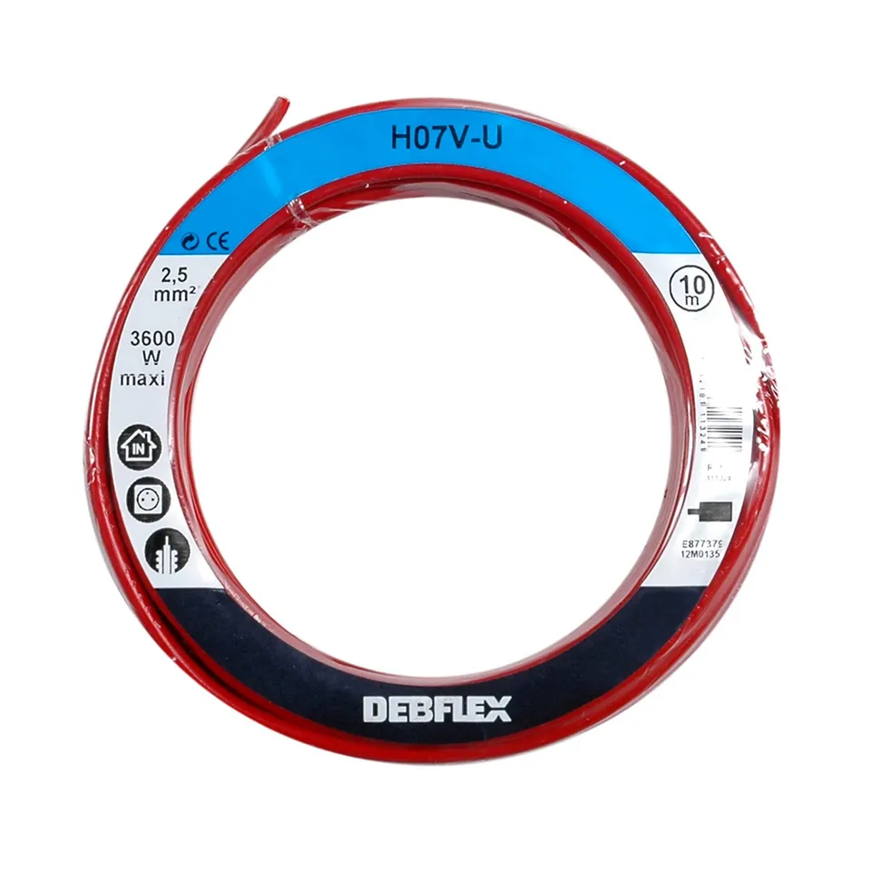 debflex-bobinot-c-ble-rigide-h07v-u-2-5-mm-10-m-rouge-111324 image 1