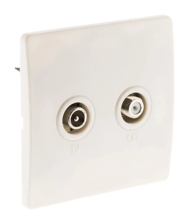zenitech-diwone-prise-tv-9-52-satellite-blanc-vis-griffes image 1