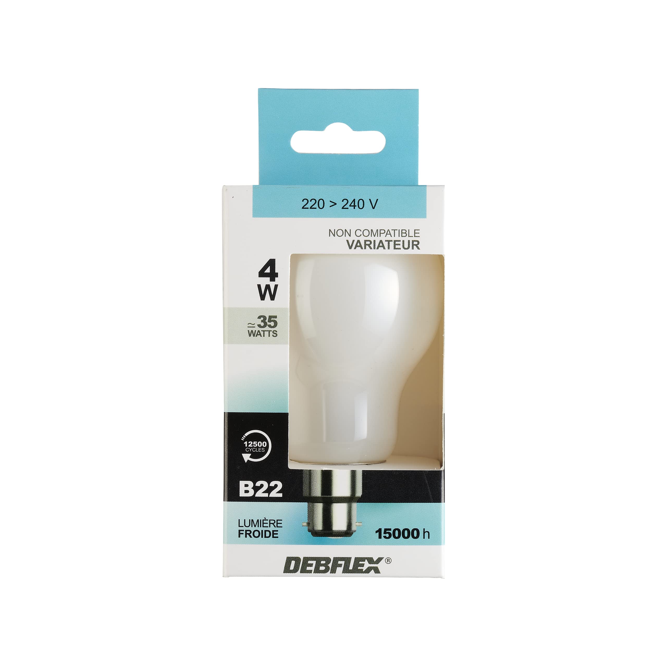 debflex-emeraude-s19-a60-ampoule-led-filament-b22-4w-blanc-neutre-4000k image 8