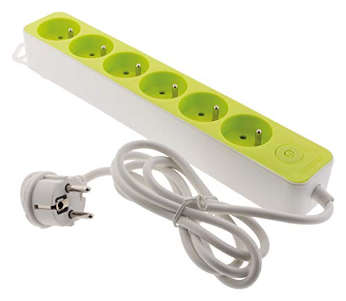 zenitech-multiprise-4-prises-16a-avec-interrupteur-blanc image 5