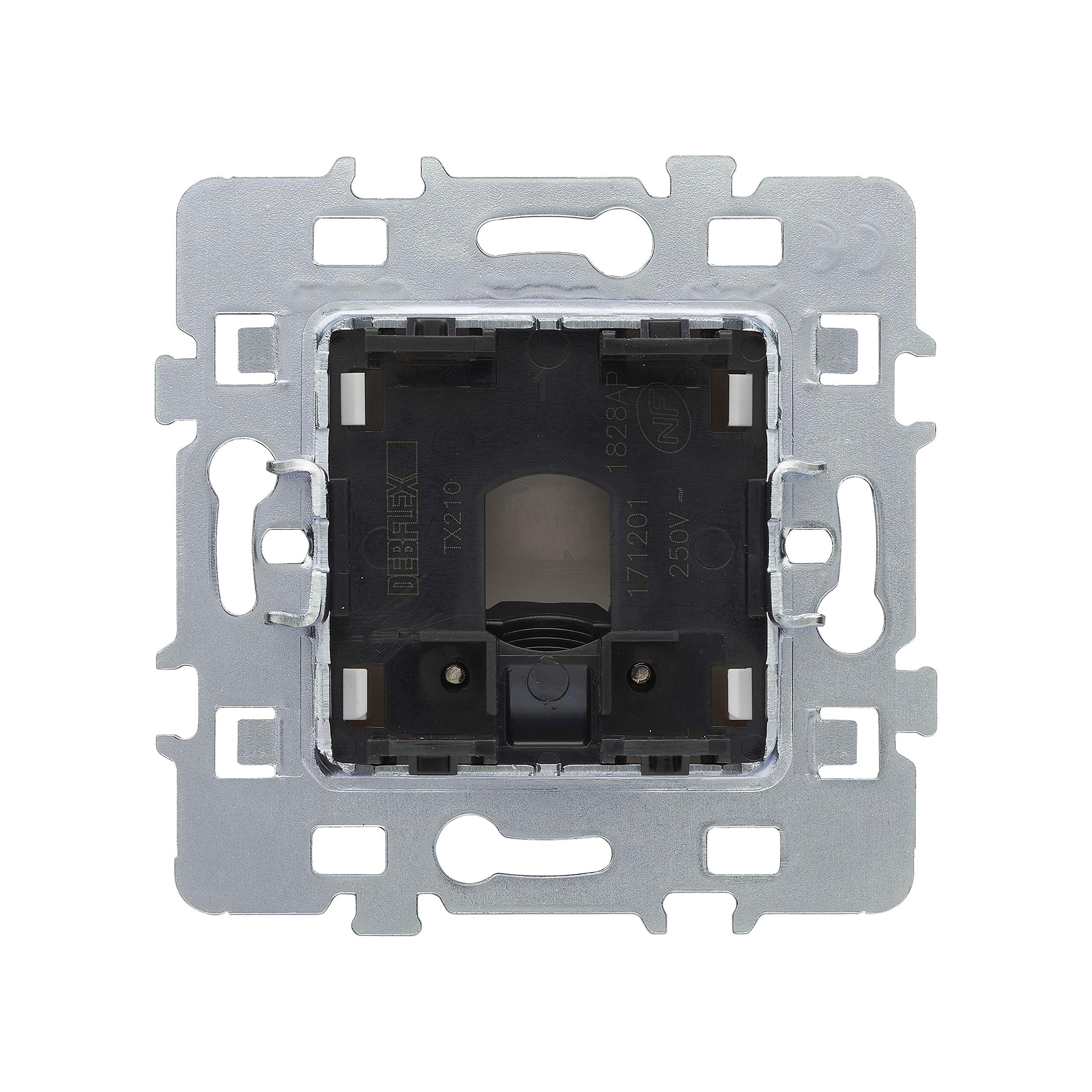 debflex-casual-m-canisme-sortie-de-c-ble-encastr-cache-blanc-support-m-tal image 3
