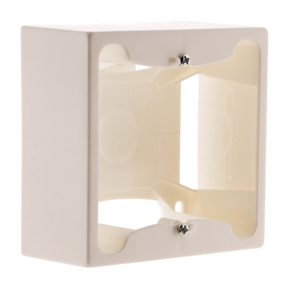 zenitech-cadre-saillie-80x80x40-mm-entraxe-60-mm-blanc image 1