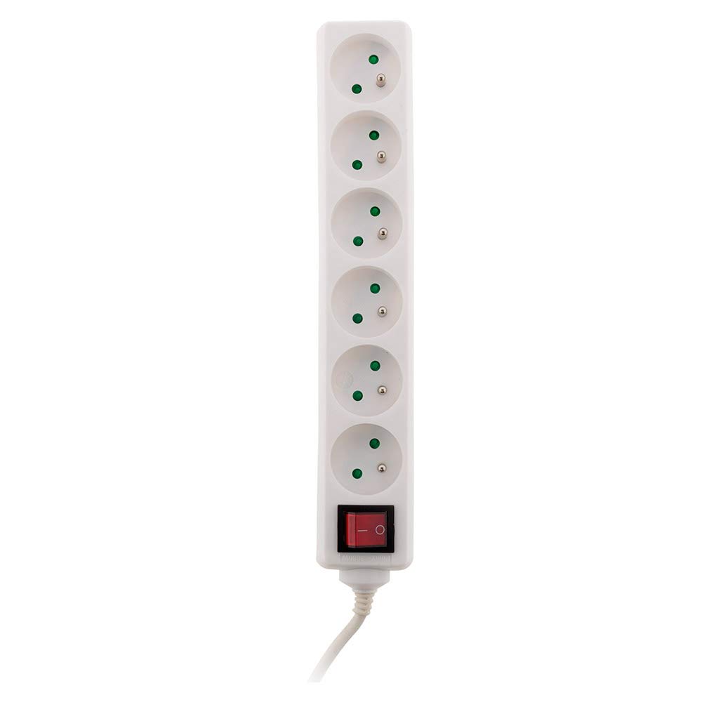 zenitech-bloc-6-prises-16a-interrupteur-1m-fiche-extraplate image 2