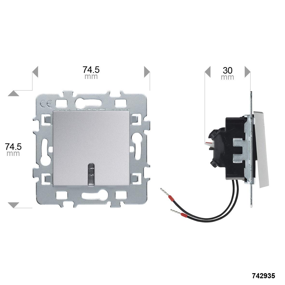 debflex-casual-m-canisme-bouton-poussoir-avec-voyant-cache-alu-support-m-tal image 6