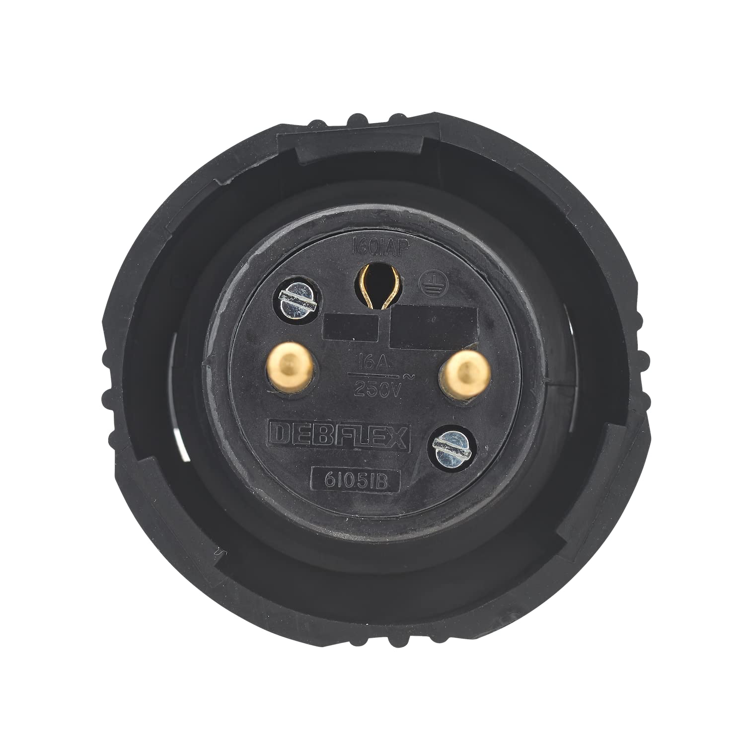 debflex-713250-fiche-m-le-2p-t-6a-coud-e-droite-tanche-noire image 2