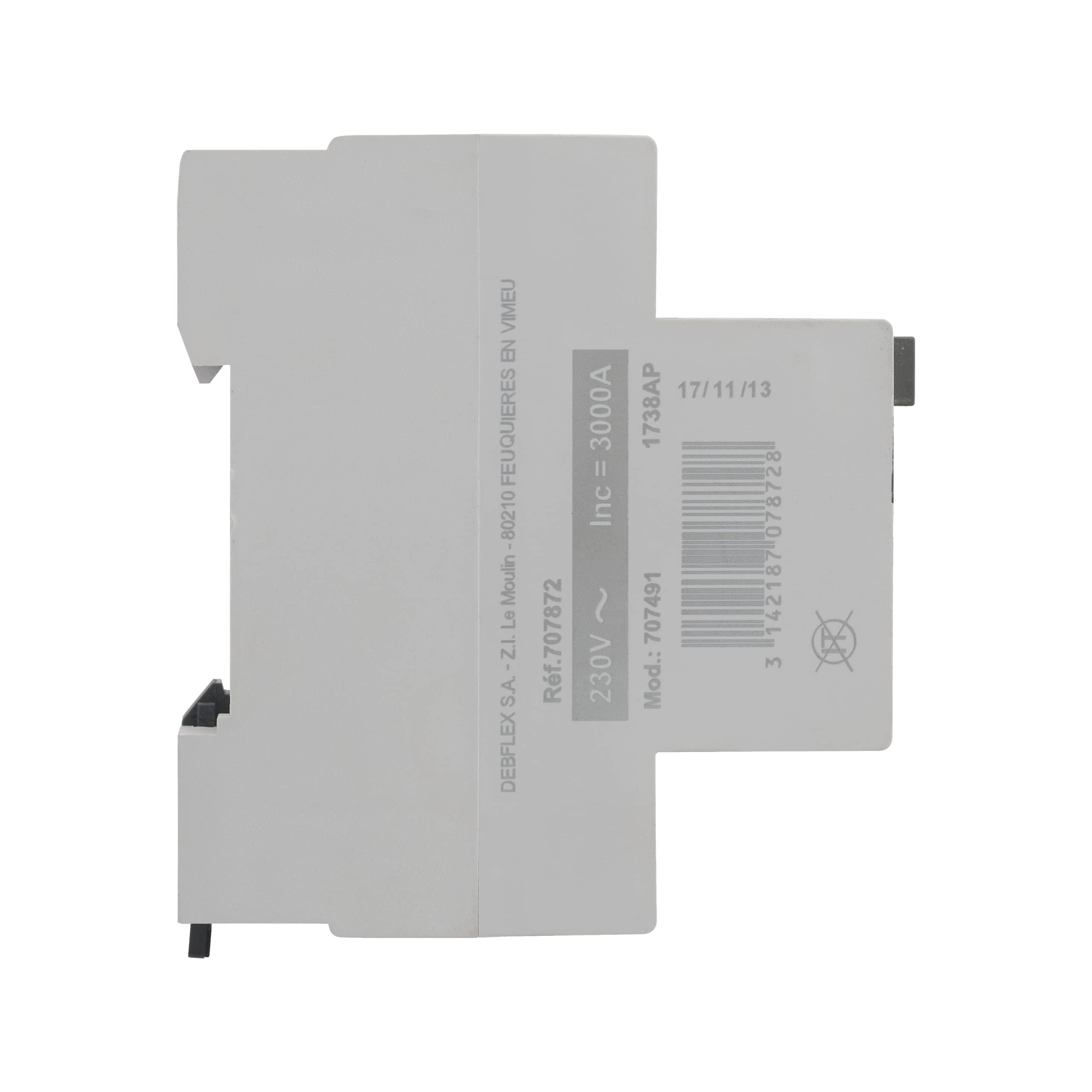 debflex-interrupteur-diff-rentiel-2p-30ma-63a-type-ac-2-modules-blanc-707872 image 4