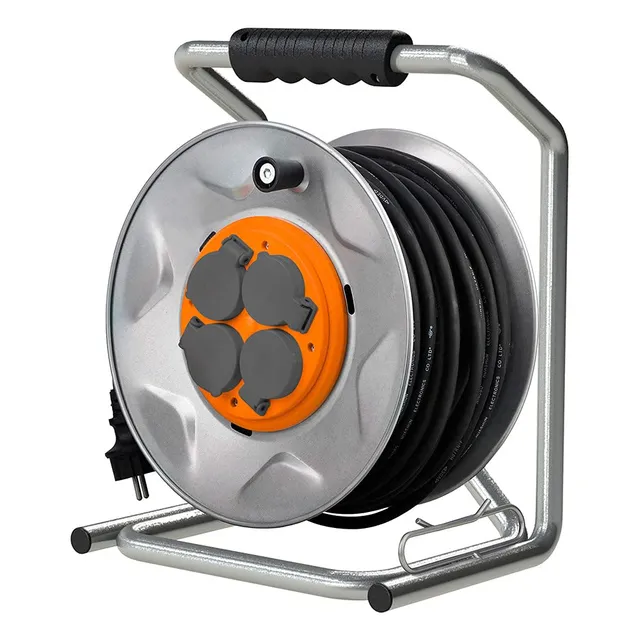 zenitech-enrouleur-de-chantier-ip44-4-prises-16a-3g2-5mm-35m-orange image 1