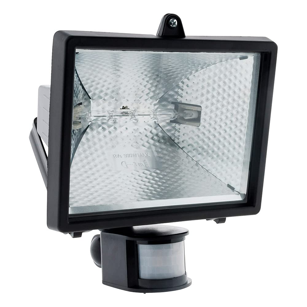 zenitech-projecteur-halog-ne-400w-noir-avec-d-tecteur-ip44 image 1