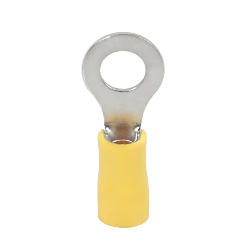 debflex-sachet-de-10-cosses-rondes-pr-isol-es-d6-mm-jaune image 1
