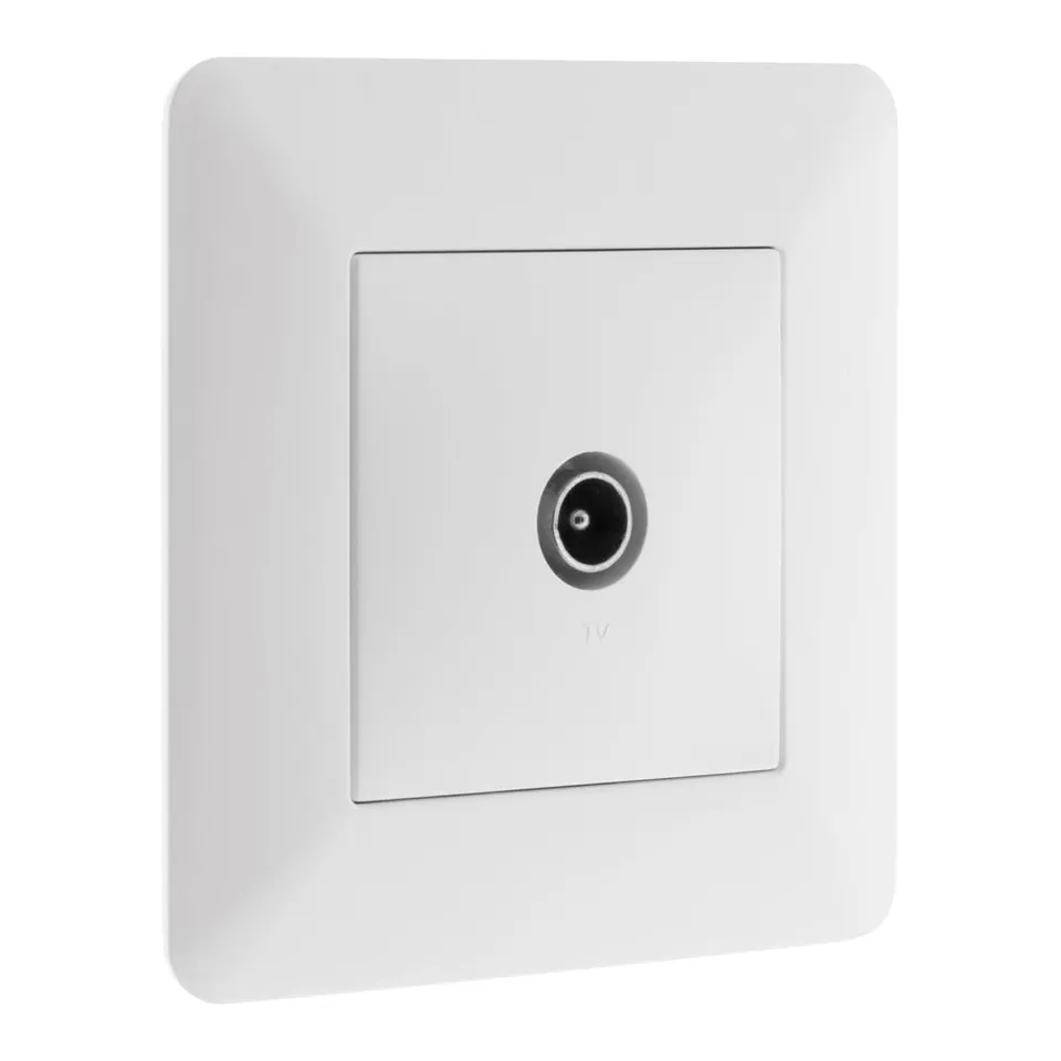zenitech-prise-tv-9-52mm-blanche-gamme-artezo image 1