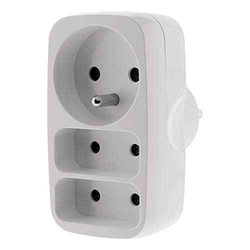 zenitech-multiprise-triplite-blanche-2x2p-6a-1x2p-t-16a image 8