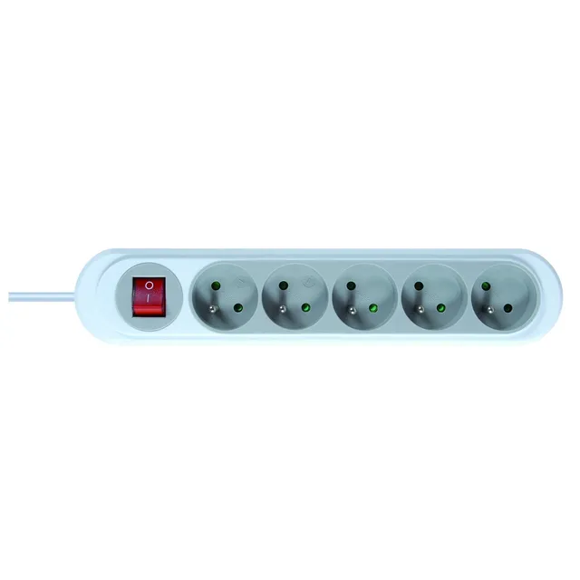 debflex-716033-galet-nola-rallonge-multiprise-5-prises-2p-t-16a-avec-interrupteu image 1