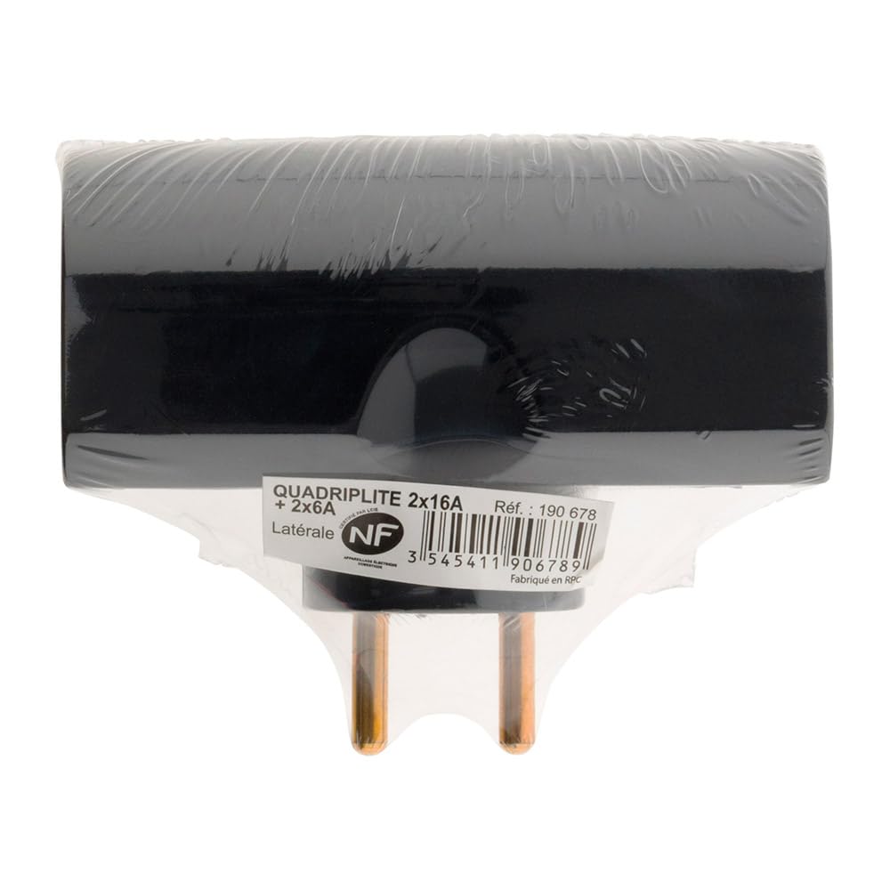 zenitech-quadriplite-2x16a-2x6a-lat-rale-glass-noir-tv-crans-plats image 8