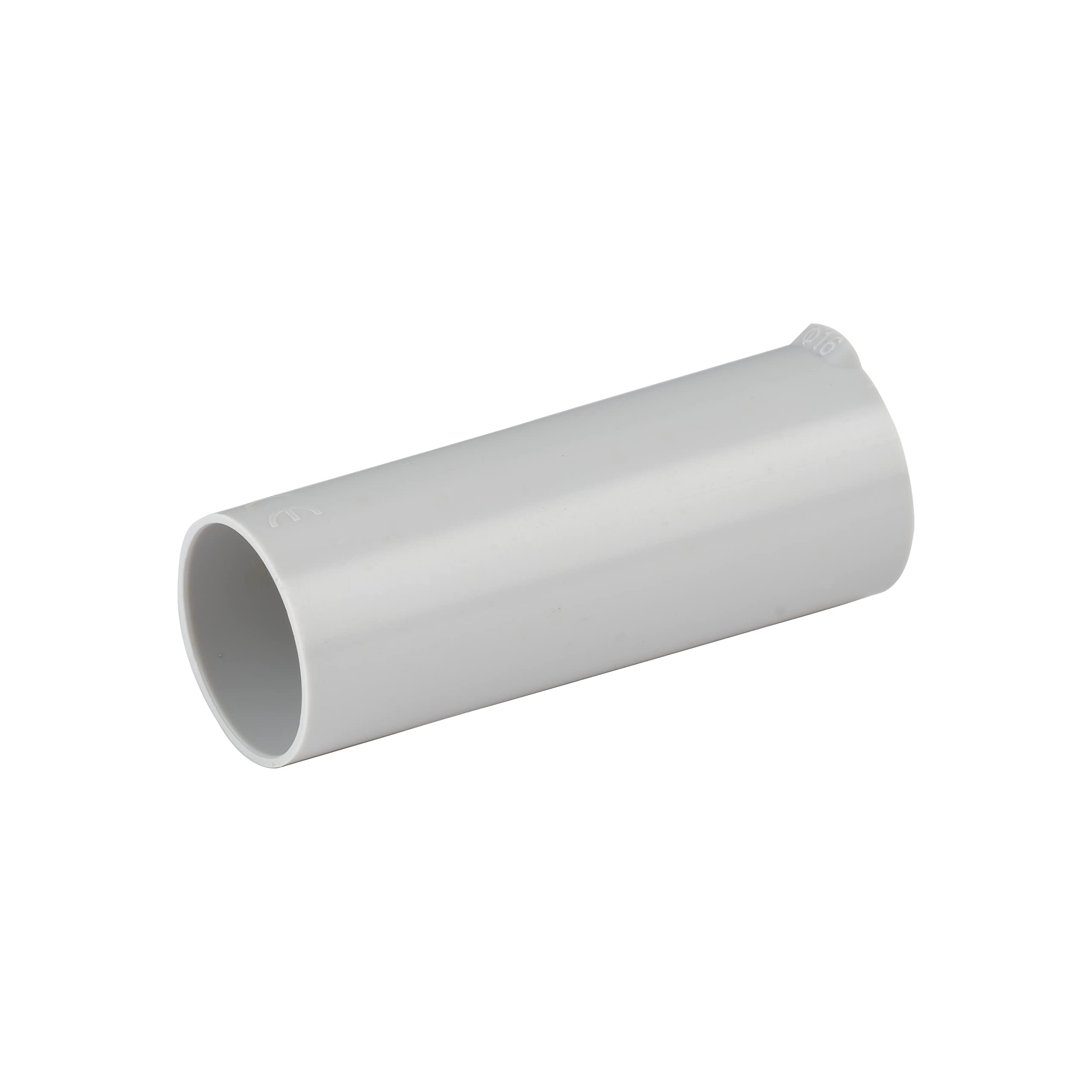 debflex-429344-manchon-pvc-gris-d16mm-lot-de-2 image 1