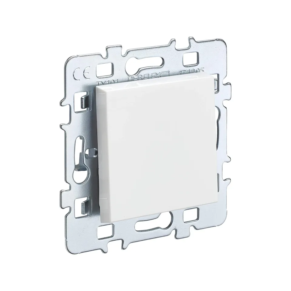debflex-casual-m-canisme-bouton-poussoir-blanc-support-m-tal image 1