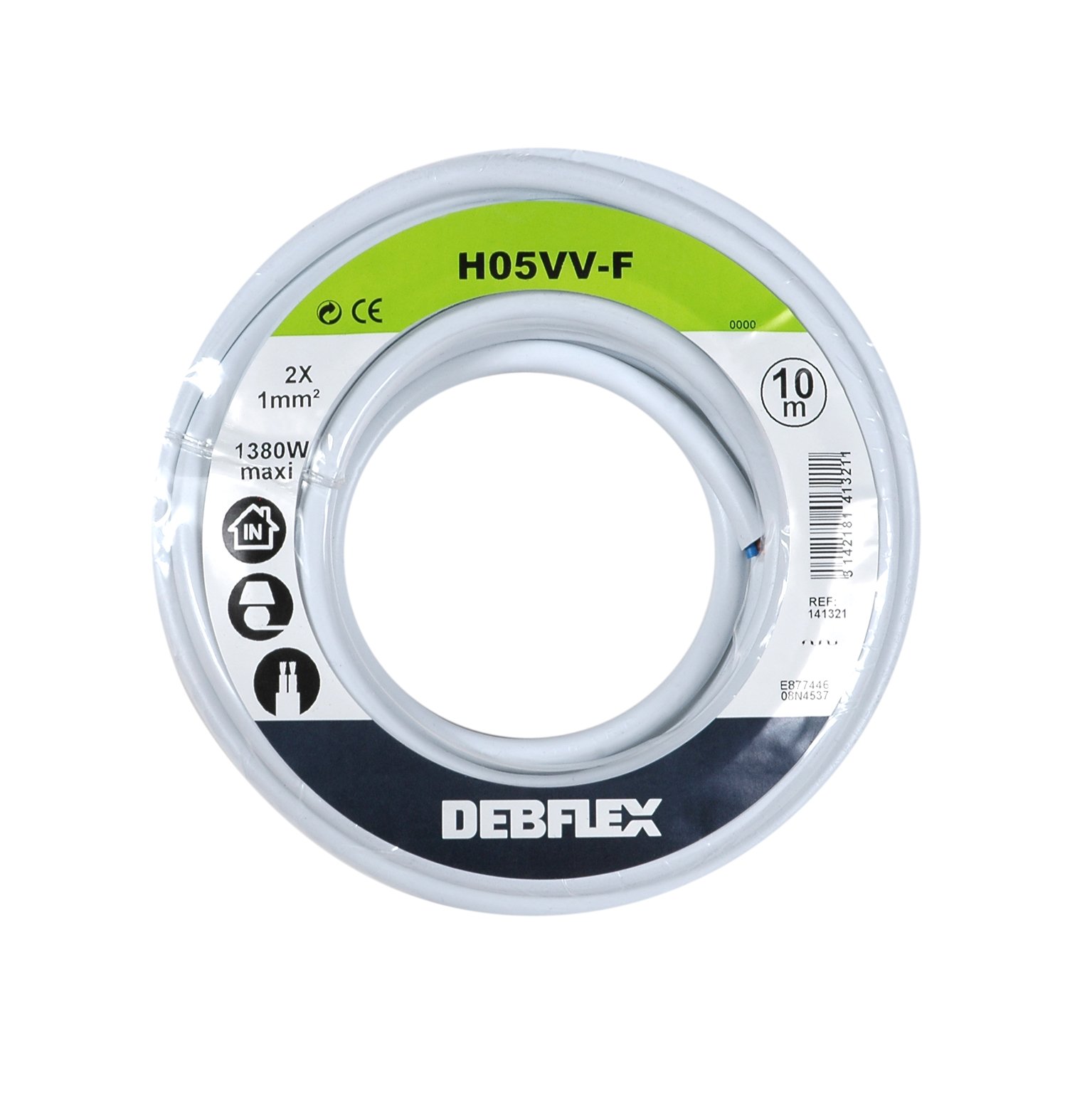 debflex-bobinot-c-ble-souple-ho5vv-f-2x1-5-mm-10-m-gris-142322 image 3