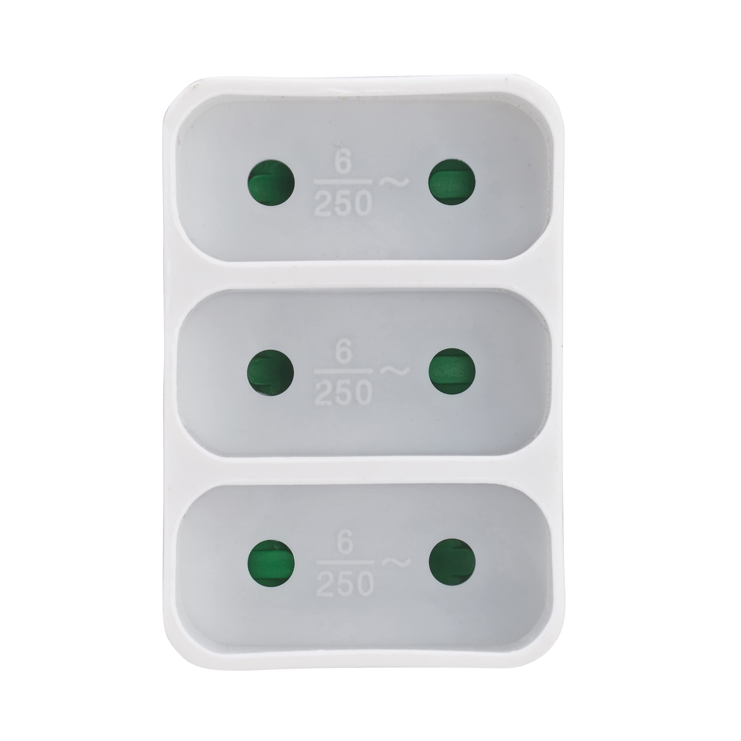 debflex-multiprise-triplite-fa-ade-6a-blanche image 2