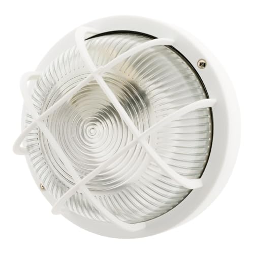 zenitech-hublot-rond-60w-avec-grille-ip44-e27-blanc-classe-ii image 7