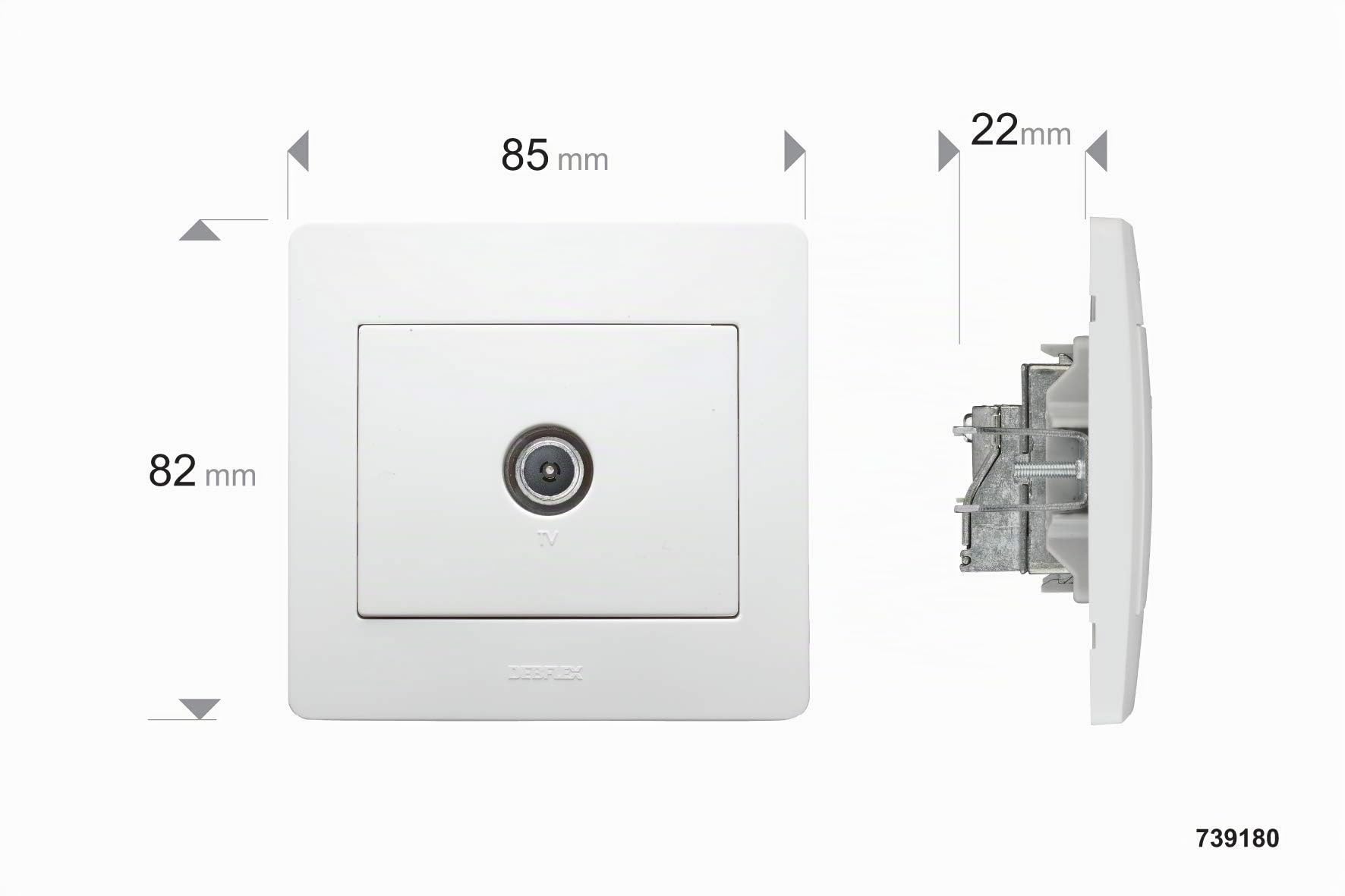 debflex-diam2-prise-tv-murale-encastrable-blanche image 6