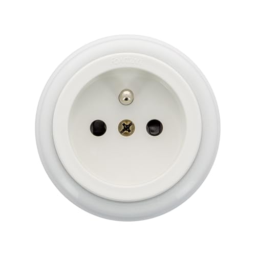 fontini-garby-prise-avec-terre-porcelaine-blanche-16a-250v-saillie image 4