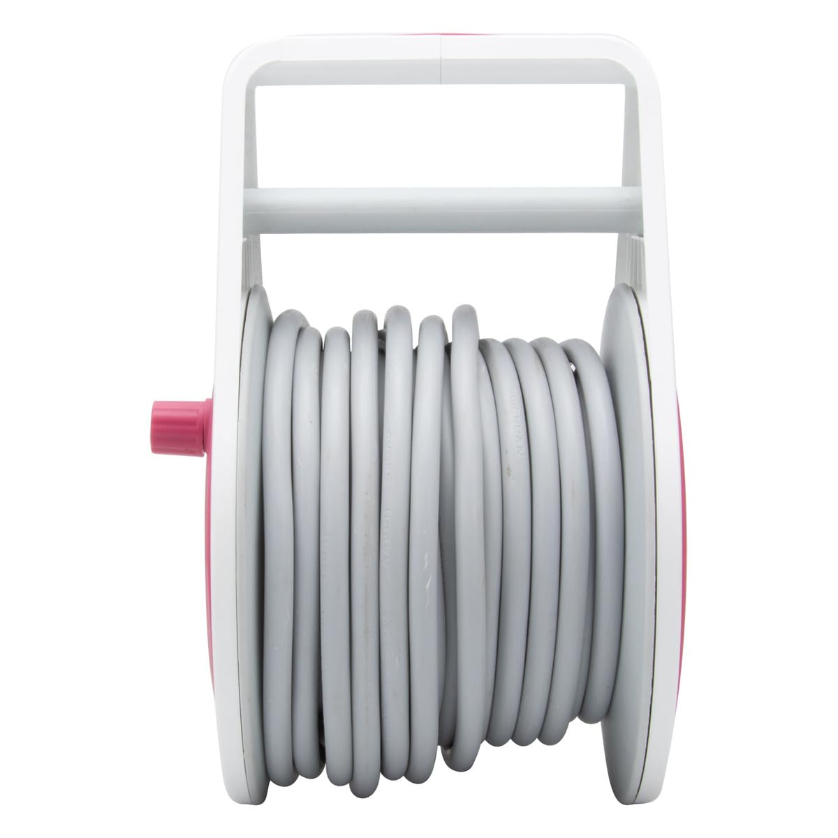 zenitech-mini-enrouleur-design-3-prises-2p-t-c-ble-7-m-rose image 4