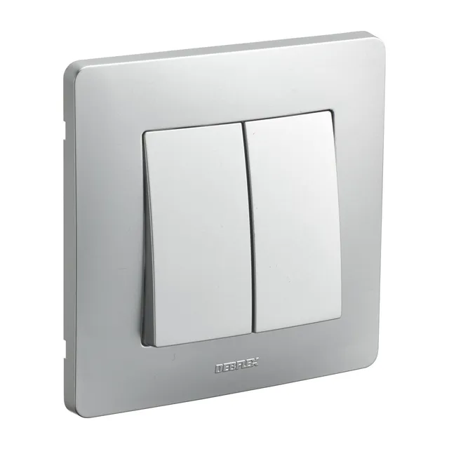 debflex-caly-749505-double-va-et-vient-alu-encastrable image 1