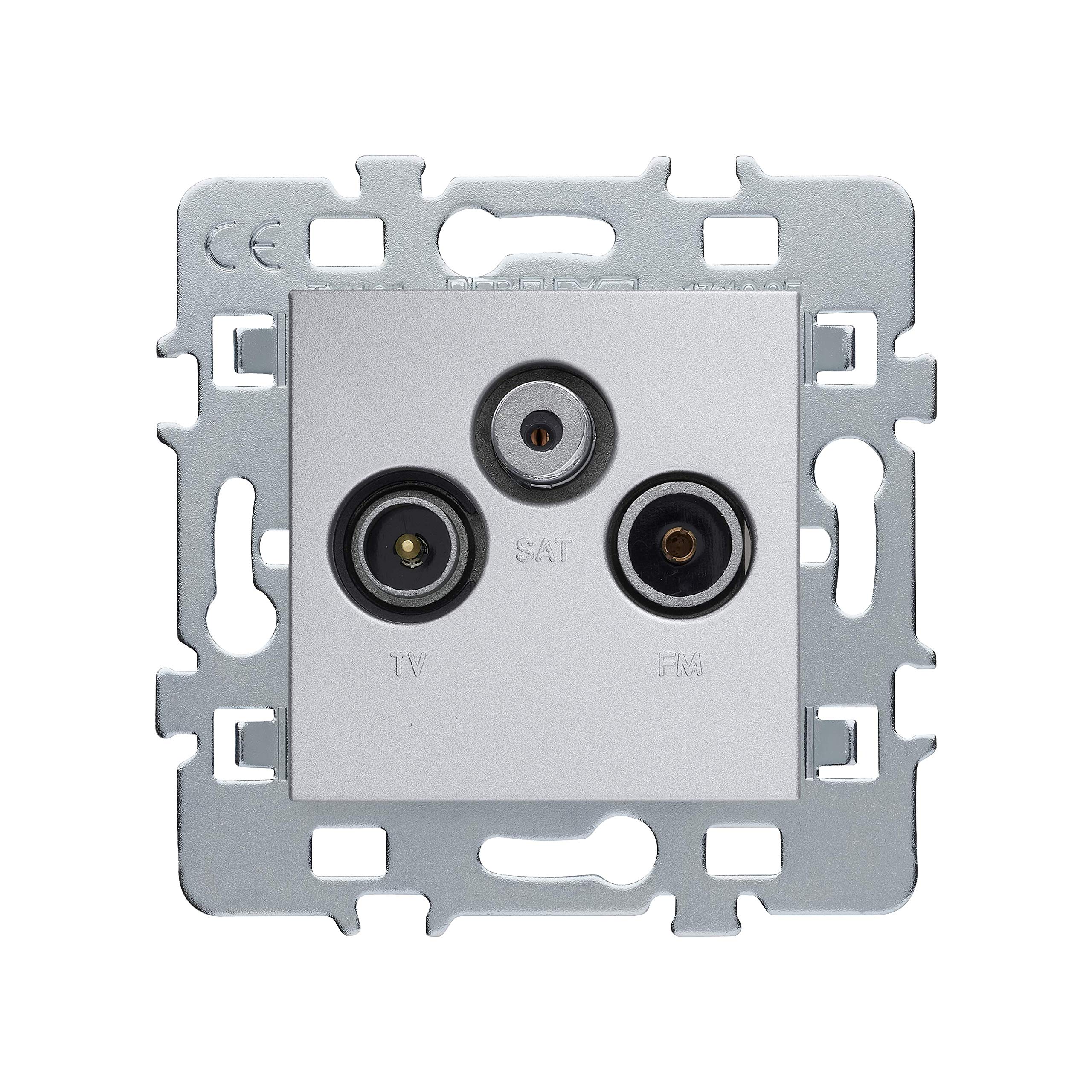 debflex-casual-prise-tv-fm-sat-murale-encastr-e-cache-alu image 2