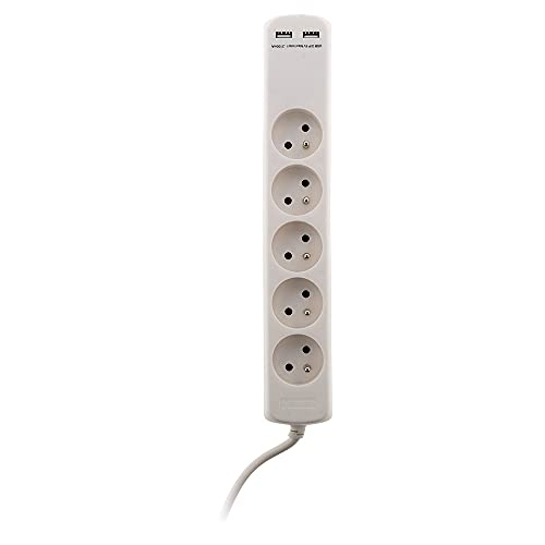 zenitech-bloc-5-prises-16a-2p-t-2-usb-2-1a-c-ble-1m image 7
