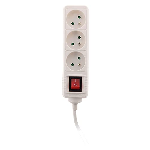 zenitech-bloc-multiprise-3-prises-16a-2p-t-avec-interrupteur-blanc image 7