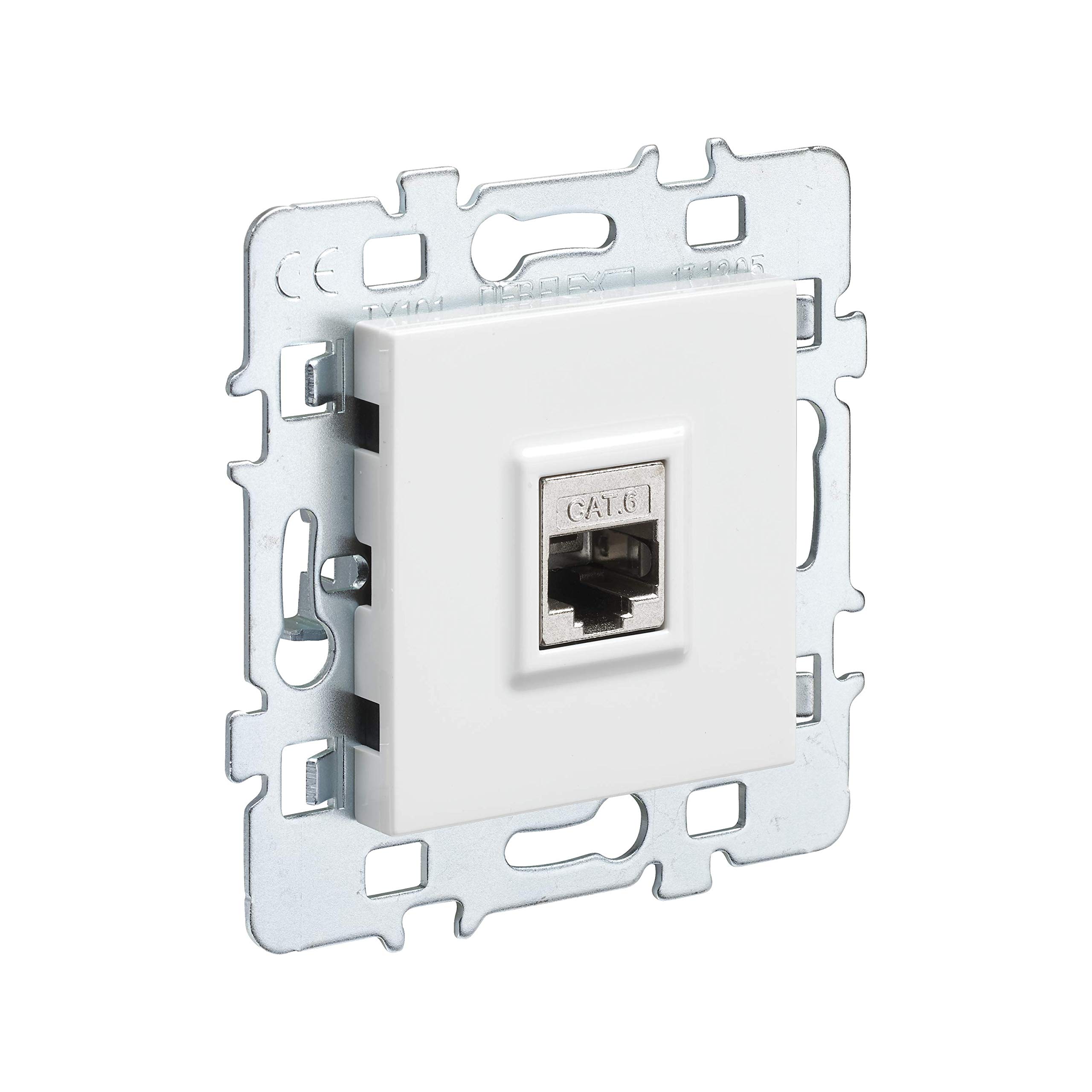 debflex-casual-m-canisme-prise-rj45-cat-gorie-6-blanc image 1