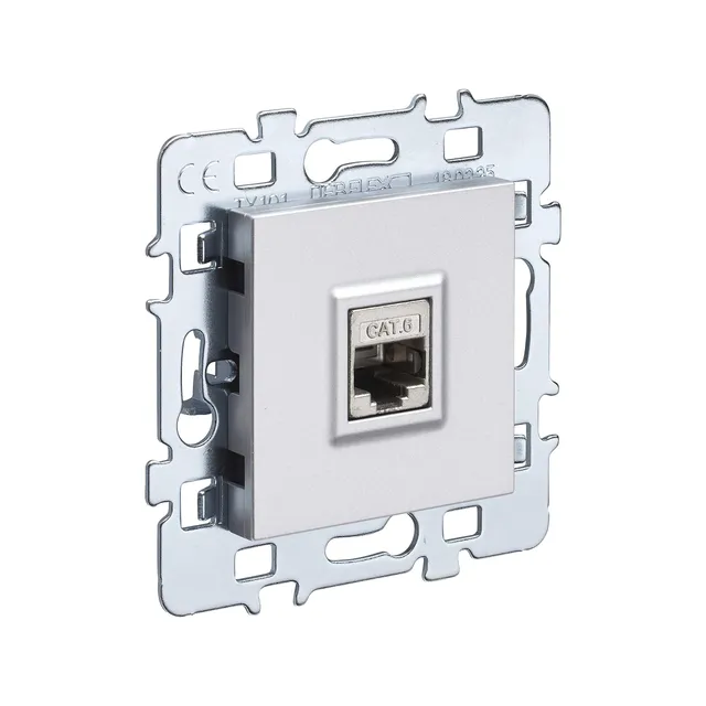 debflex-casual-prise-murale-rj45-cat-6-alu-support-m-tal image 1