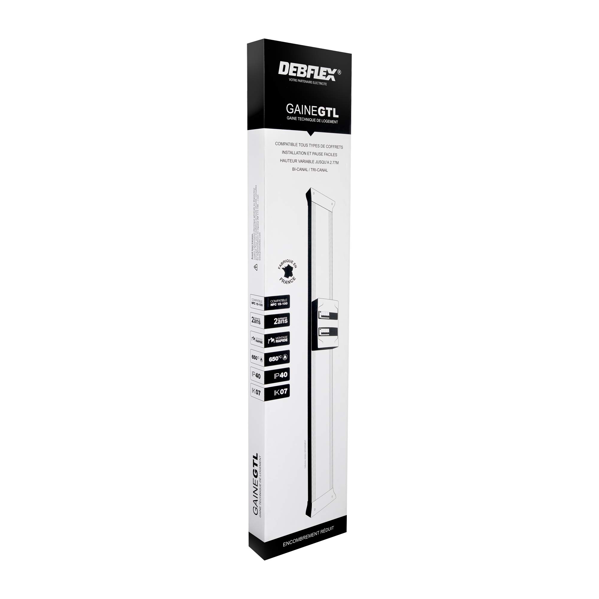 debflex-707007-gaine-gtl-saillie-blanche-255-mm-x-2x1300-mm-cache-c-ble-tv image 1