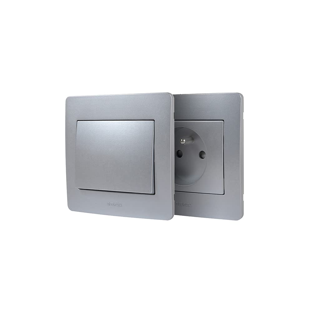 debflex-739901-diam2-lot-4-prises-2p-t-16a-2-va-et-vient-encastr-s-aluminium image 3